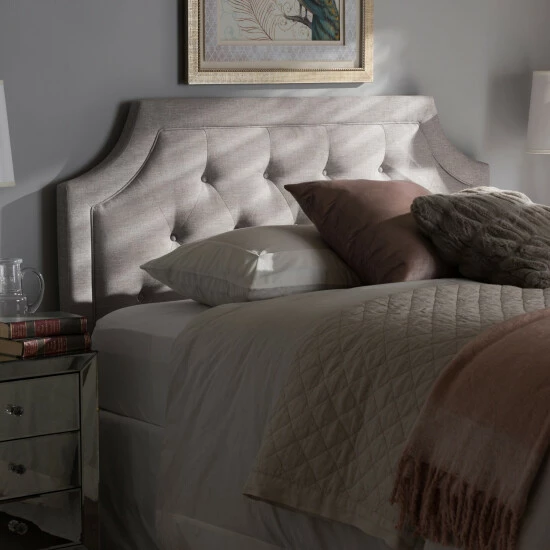 Buy π Copper Grove Webster Falls Charcoal Contemporary Headboard Grey π - Image 4