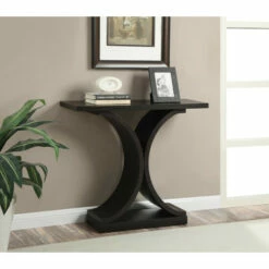 Brand new βοΈ Copper Grove Helena Infinity Console Table Black π