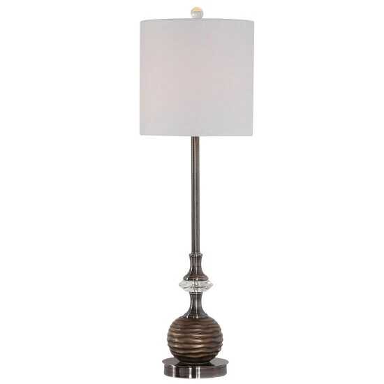 Best Sale ⨠Copper Grove Kraste Bronze Table Lamp 𧨠- Image 2