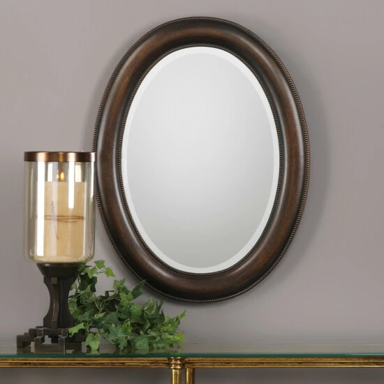 Top 10 π€© Copper Grove Aldosa Oval Mirror - Antique Silver - 22.45x29.45x0.906 π - Image 3