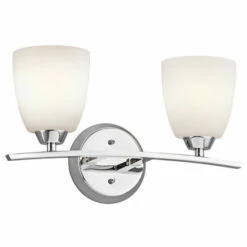 Brand new 🔥 Copper Grove Nakina Collection 2-light Chrome Bath/Vanity Light 💯