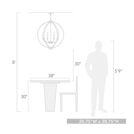 Best reviews of π₯ Copper Grove Adrian Pewter 6-light Chandelier π€© - Image 2