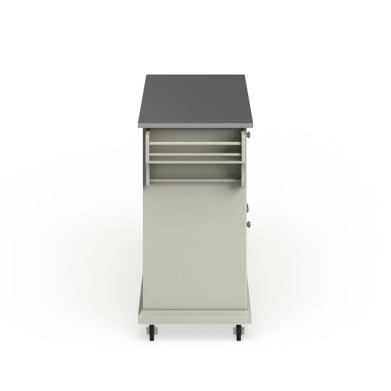 Coupon β¨ Copper Grove Tillebrook White Finish Stainless Steel Top Kitchen Cart And Island π - Image 8