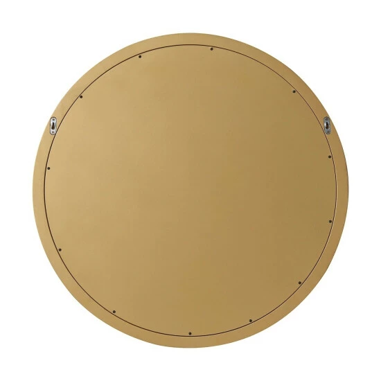 Best Sale π Copper Grove Gwembe Round Wall Mirror With Goldtone Finish - 31.5"L X 1"W 1/8"H β - Image 5