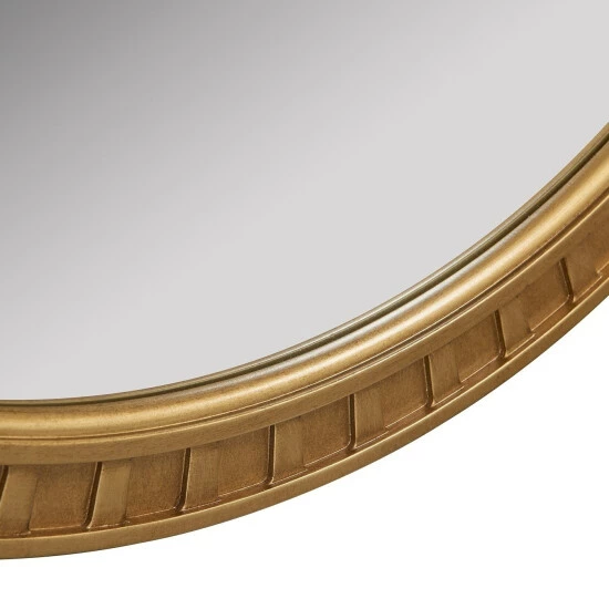 Best Sale π Copper Grove Gwembe Round Wall Mirror With Goldtone Finish - 31.5"L X 1"W 1/8"H β - Image 8