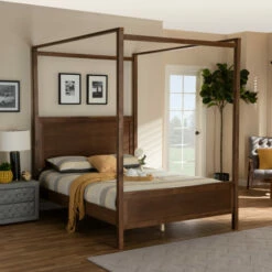 Top 10 ❤️ Copper Grove Atabae Platform Canopy Bed 🔥