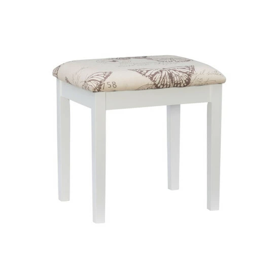 Discount π₯ Copper Grove Alcea White Vanity Table With Mirror & Stool π€© - Image 3