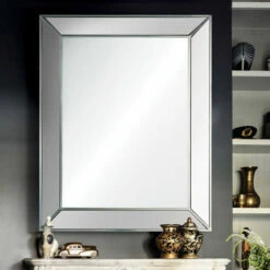 Deals ⭐ Copper Grove Antique Rectangular Framed Iron Mirror 🔥