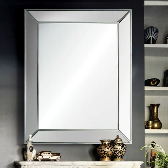 Deals β Copper Grove Antique Rectangular Framed Iron Mirror π₯