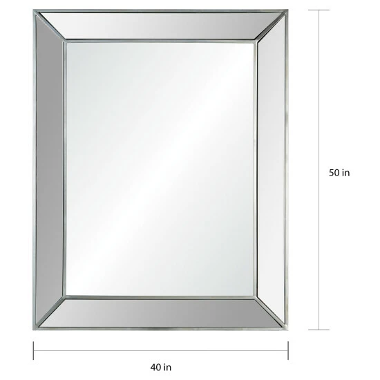 Deals β Copper Grove Antique Rectangular Framed Iron Mirror π₯ - Image 6