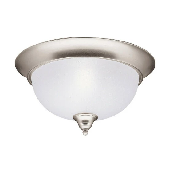 Best Sale βοΈ Copper Grove Gramsdale 2-light Brushed Nickel Flush Mount β¨