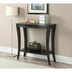 Flash Sale 💯 Copper Grove Monbretia Console Table With Shelf Espresso 💯