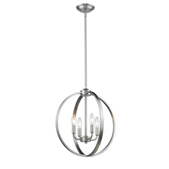 Budget β¨ Copper Grove Adrian 4-light Chandelier In Pewter β¨ - Image 3