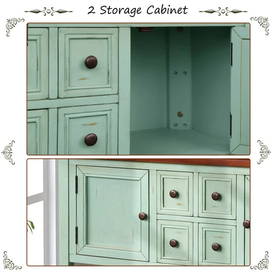 Deals β Copper Grove Polten Console Table Light Navy β¨ - Image 5