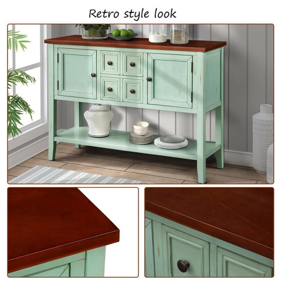 Deals β Copper Grove Polten Console Table Light Navy β¨ - Image 6