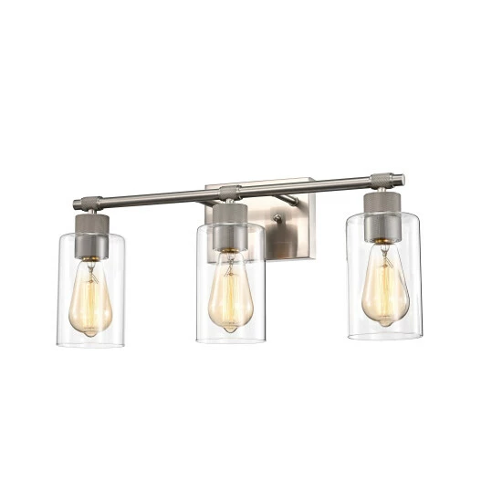 Cheap π Copper Grove Ribafeta 3-light Bath/Vanity Fixture Brushed Nickel βοΈ - Image 2