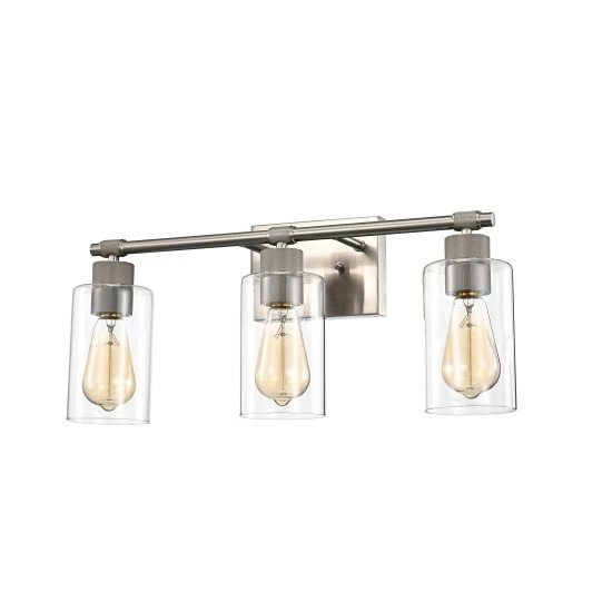 Cheap π Copper Grove Ribafeta 3-light Bath/Vanity Fixture Brushed Nickel βοΈ - Image 3