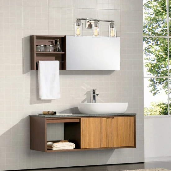 Cheap π Copper Grove Ribafeta 3-light Bath/Vanity Fixture Brushed Nickel βοΈ - Image 8