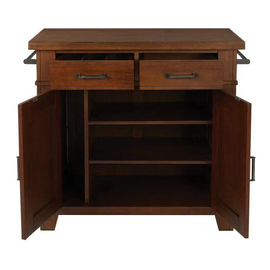 Outlet β Copper Grove Mandevilla Oak Kitchen Island β€οΈ - Image 2