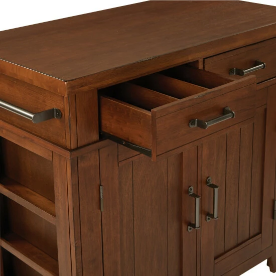 Outlet β Copper Grove Mandevilla Oak Kitchen Island β€οΈ - Image 5