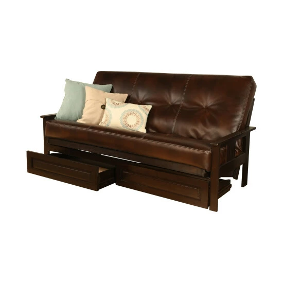 Best deal π― Copper Grove Cloud Queen Storage Futon With Espresso Finish Saddle π― - Image 2