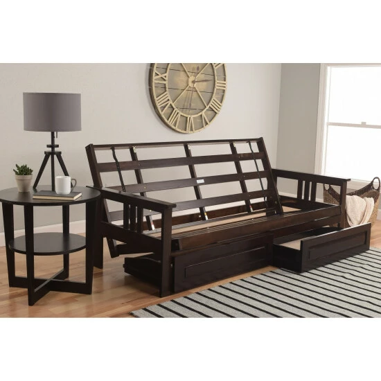 Best deal π― Copper Grove Cloud Queen Storage Futon With Espresso Finish Saddle π― - Image 8
