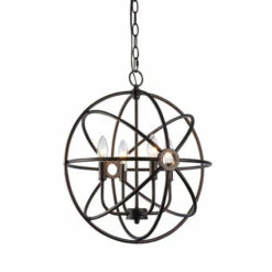 Coupon 🎁 Copper Grove Lutea Transitional 4-light Oil Rubbed Bronze Pendant 🎁