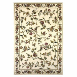 Budget 😍 Copper Grove Veit Ivory Classic Floral Area Rug 🛒