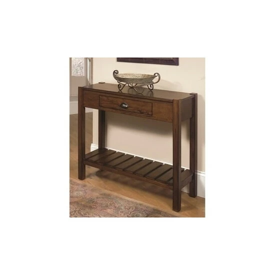 Buy π₯° Copper Grove Wood Slat Style Sofa Console Table β€οΈ