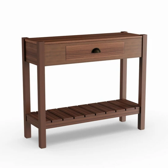 Buy π₯° Copper Grove Wood Slat Style Sofa Console Table β€οΈ - Image 2