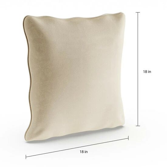 Flash Sale π₯° Copper Grove Coleus Faux Suede 26-inch Floor Pillow Khaki π - Image 3