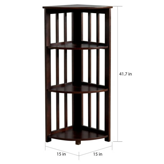 Deals β Copper Grove Khoni Mission-style 3-tier Corner Bookshelf π - Image 6