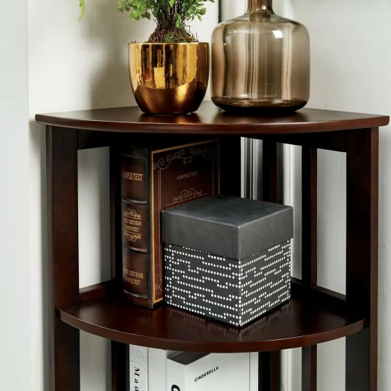 Deals β Copper Grove Khoni Mission-style 3-tier Corner Bookshelf π - Image 8