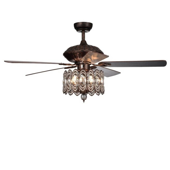 Cheapest π₯ Copper Grove Dejes 52-inch Rustic Bronze Chandelier Ceiling Fan π - Image 3