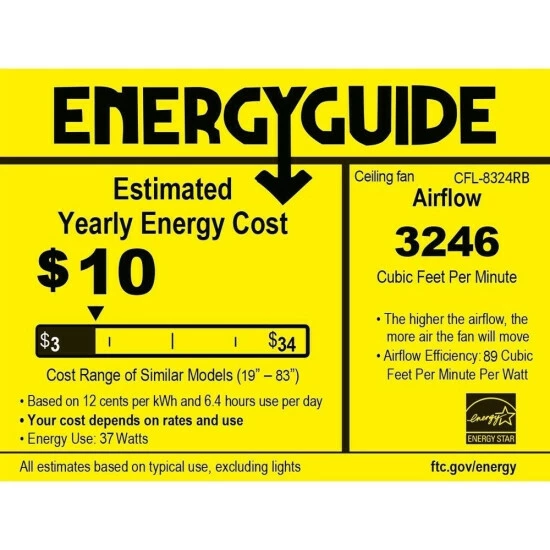 Cheapest π₯ Copper Grove Dejes 52-inch Rustic Bronze Chandelier Ceiling Fan π - Image 7