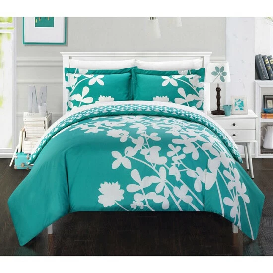 Best Pirce β Copper Grove Pando Turquoise Reversible 3-Piece Duvet Cover Set π