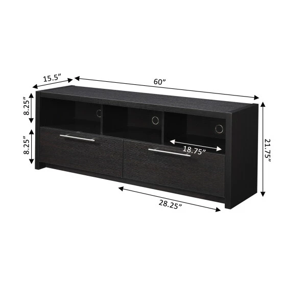 Brand new β€οΈ Copper Grove Helena Storage Contemporary TV Stand Espresso π - Image 3