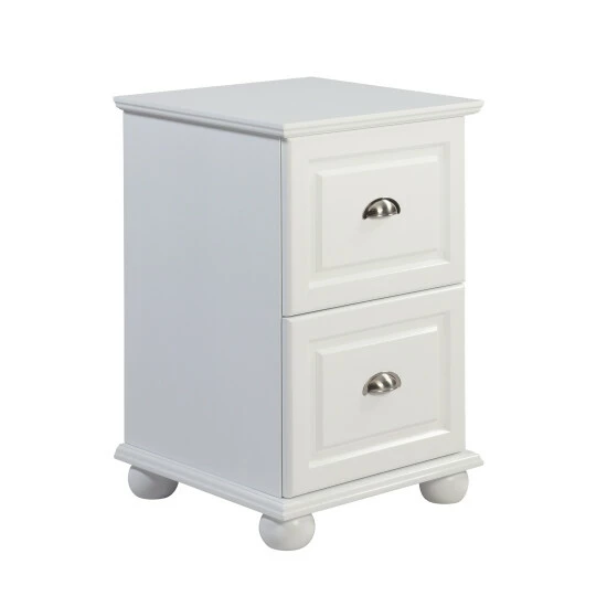Promo π Copper Grove 2-drawer White Storage Cabinet - 18.11x18.11x28.5 β - Image 2