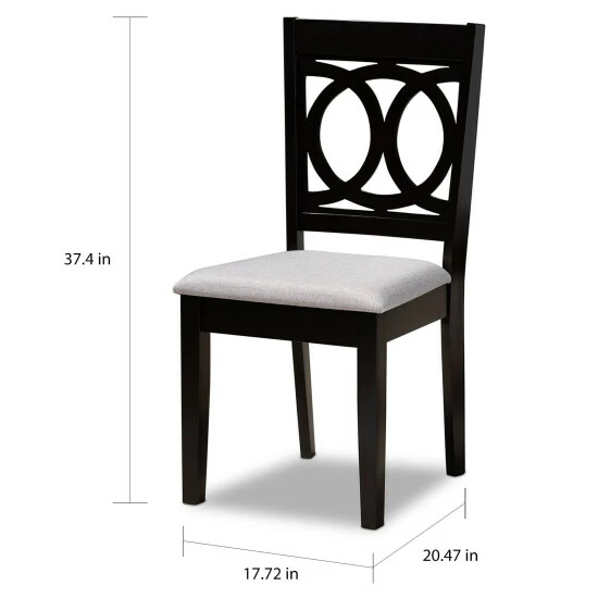 Cheapest βοΈ Copper Grove Taizz Modern Upholstered 2-piece Dining Chair Set Beige β - Image 7