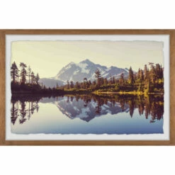 Best deal ⌛ Copper Grove Mirror Landscape Framed Painting Print ⭐
